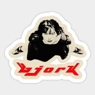 bjork visual art Sticker